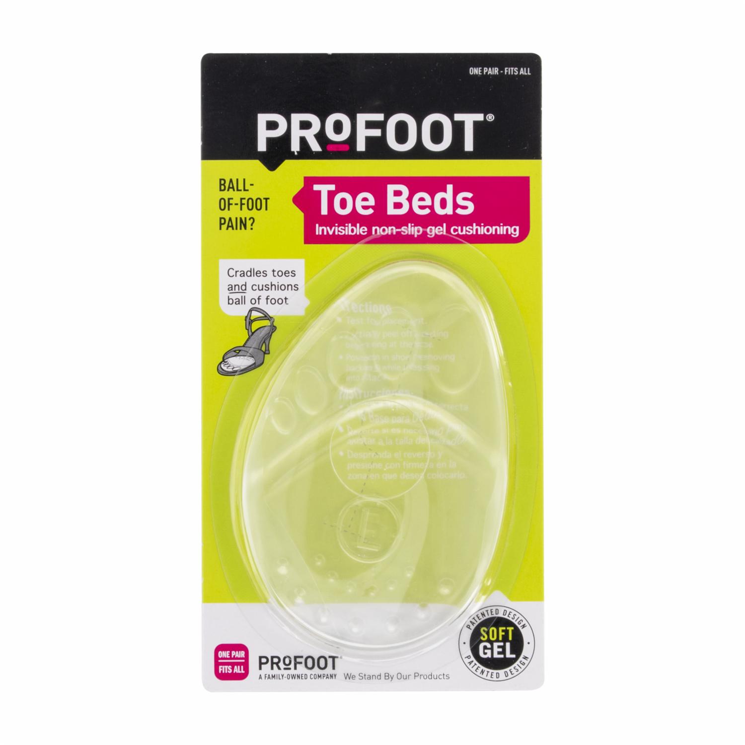 Plantillas Toe Beds Para Dedos PROFOOT 1 U