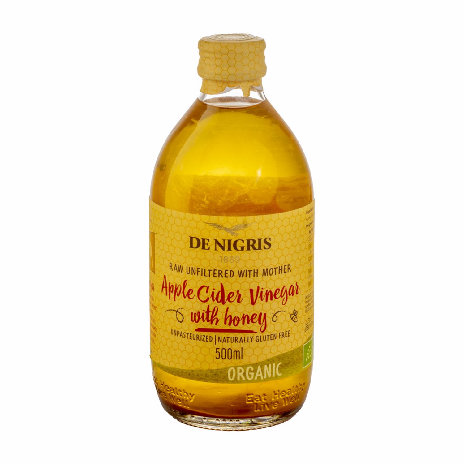 Vinagre Con Sidra De Manzana Y Miel DE NIGRIS 500 Ml