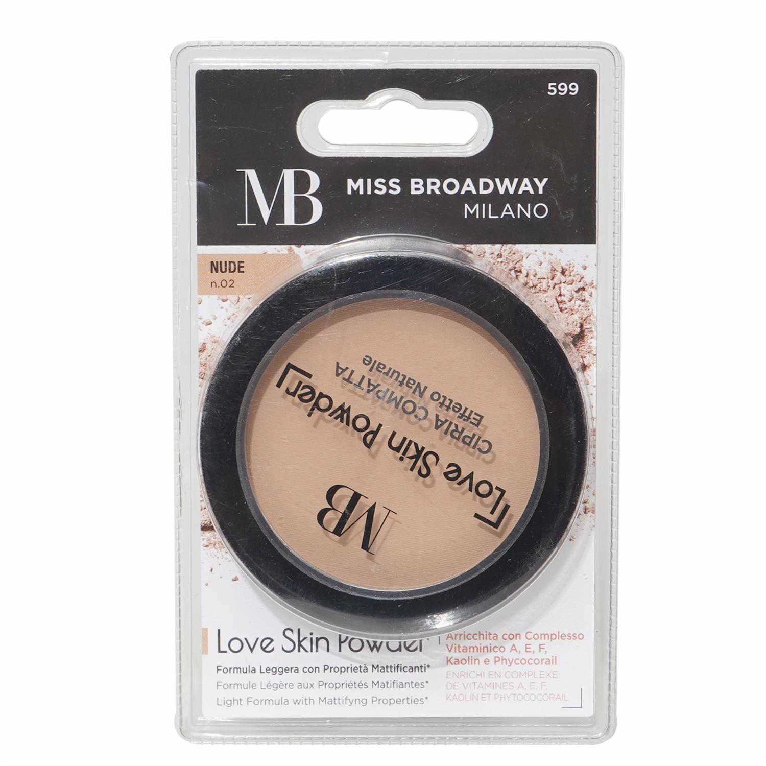 Polvo Compacto Love Skin 599 MISS BROADWAY Unidad