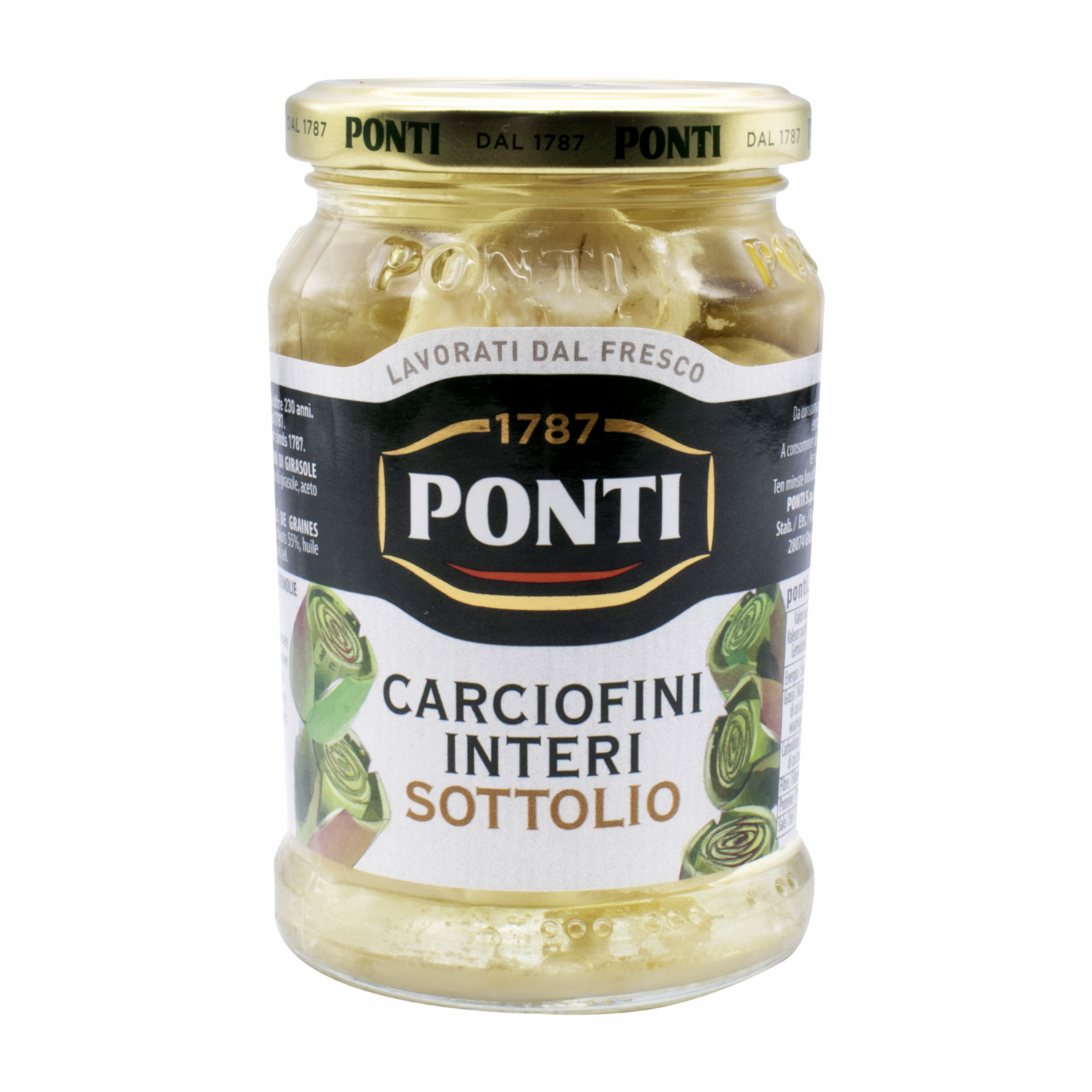 Alcachofas Enteras En Aceite Semil PONTI 280 G
