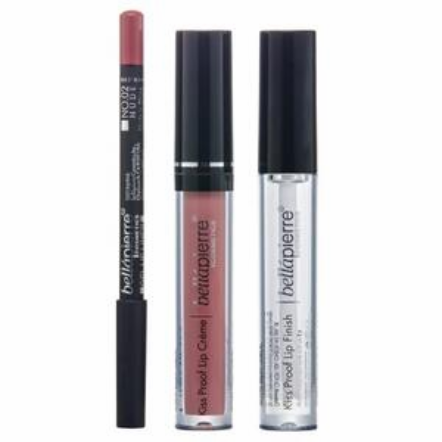 Set De Labiales Color Nude BELLÁPIERRE COSMETICS Unidad