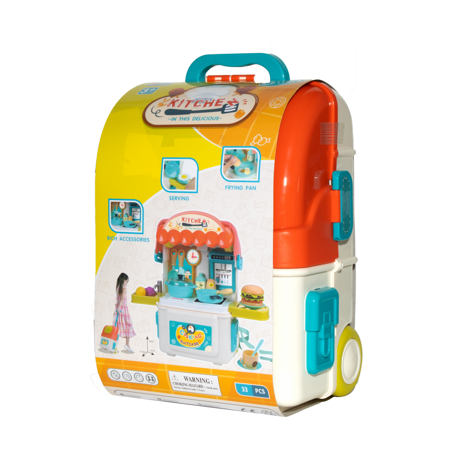 Set De Cocina SFL Incluye Carrito