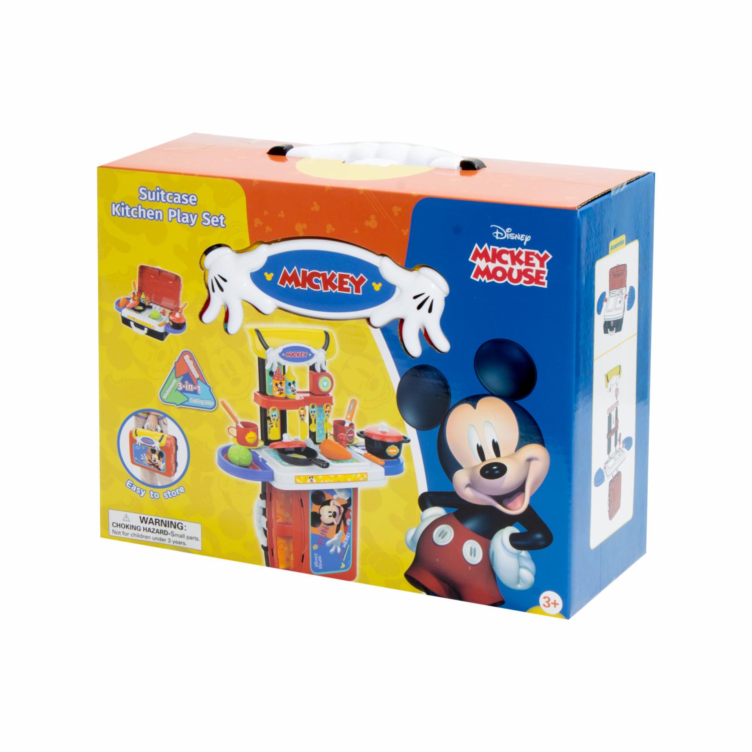 Cocina Mickey Mouse DISNEY Incluye Maleta