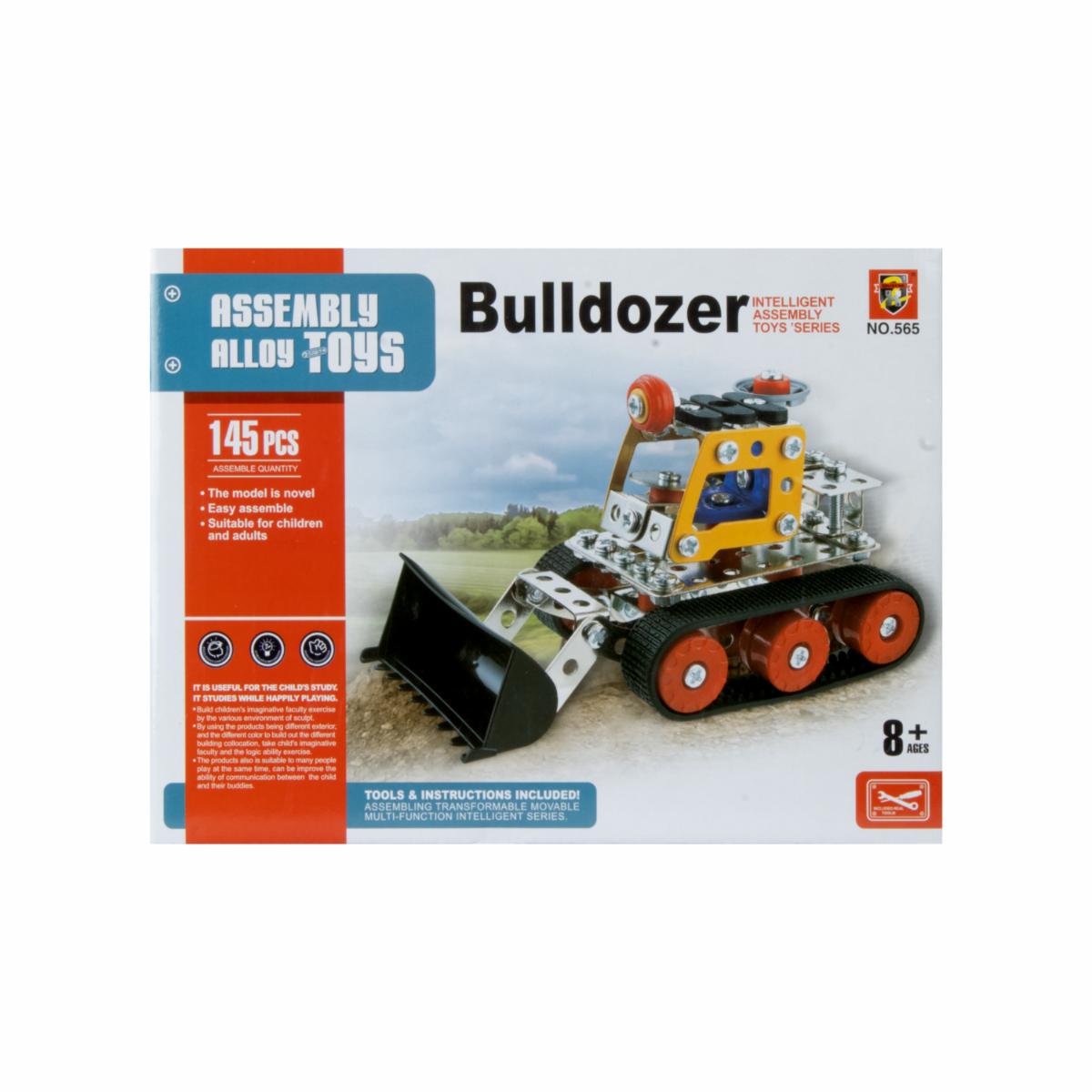 Kit Para Armar Excavadora ASSEMBLY TOYS 145 Piezas