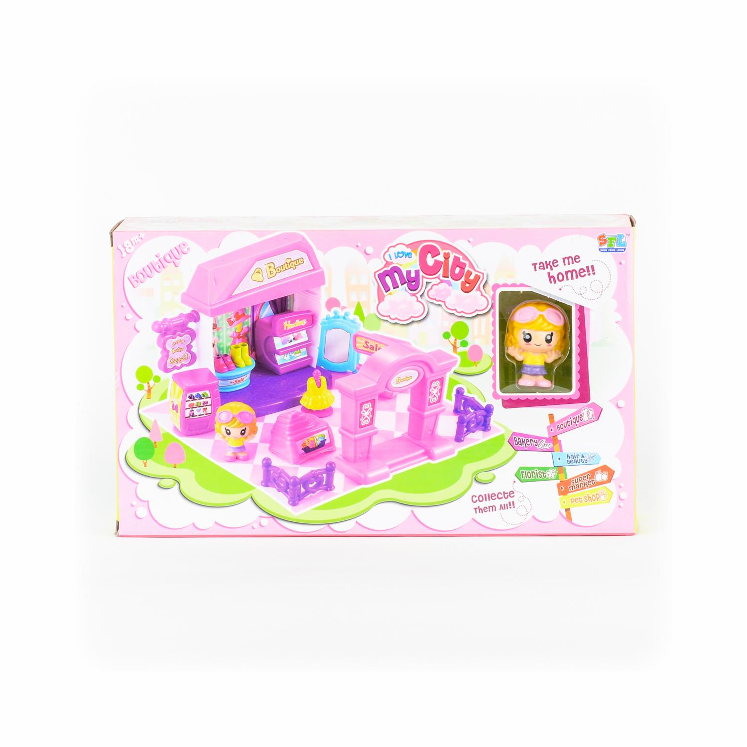 Set De Juego Boutique MY CITY Incluye Accesorios