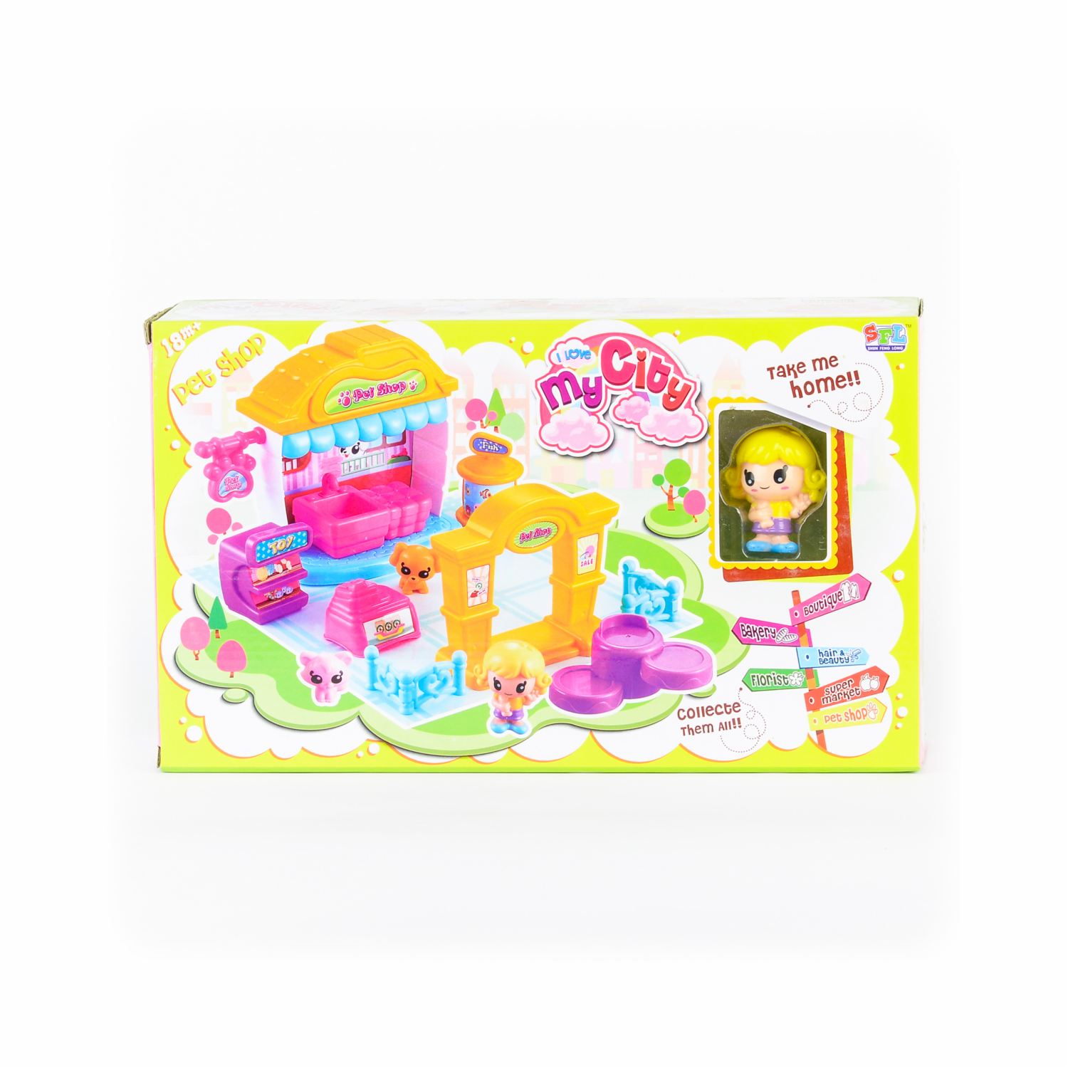 Set De Juego Tienda De Mascotas MY CITY Incluye Accesorios