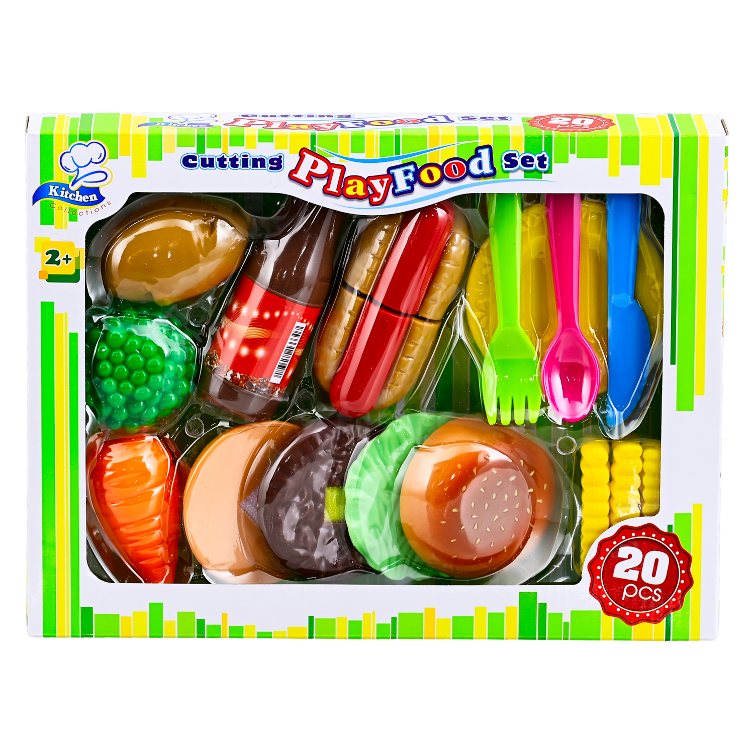 Juego De Comida KITCHEN COLLECTION 20 Piezas