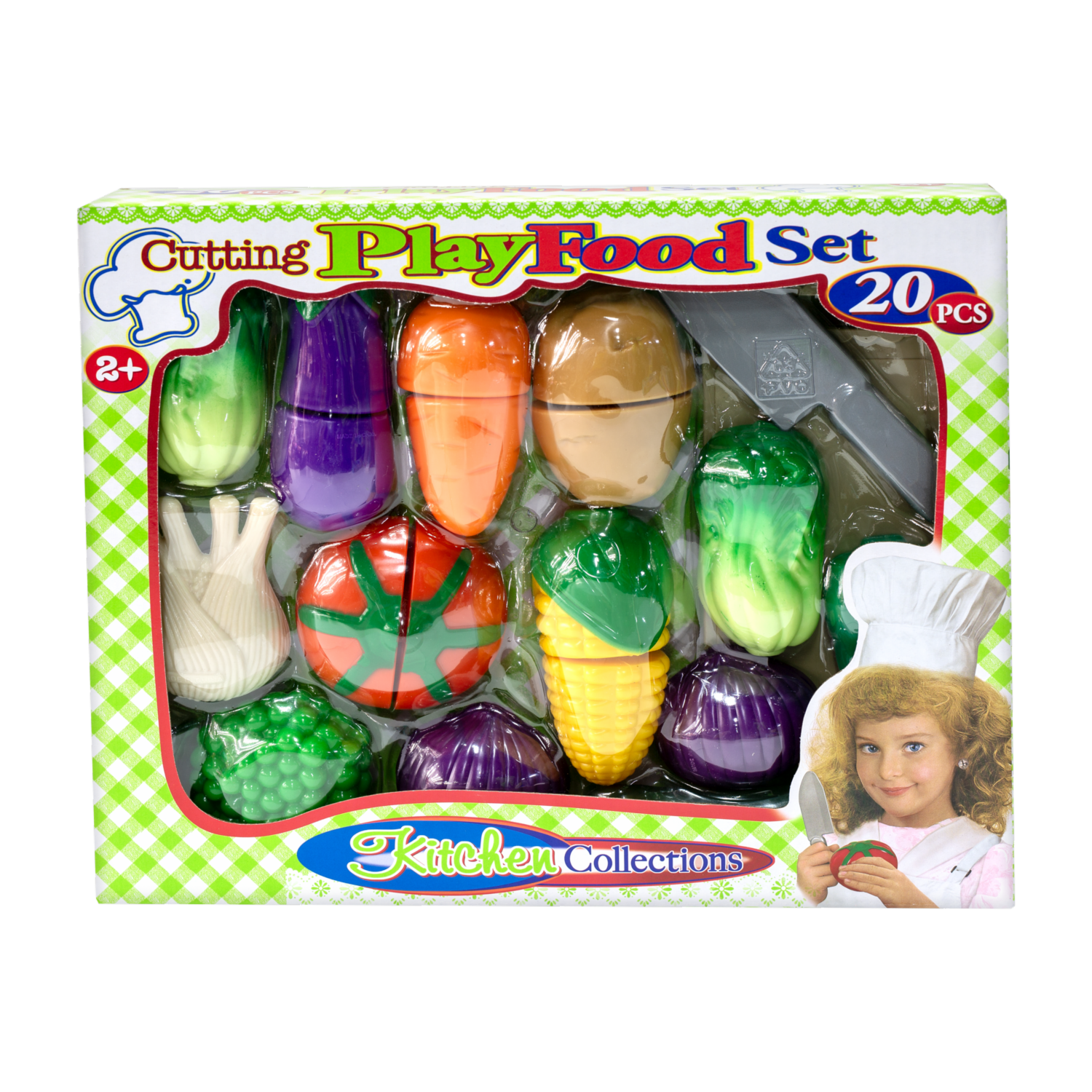 Juego De Vegetales KITCHEN COLLECTION 20 Piezas