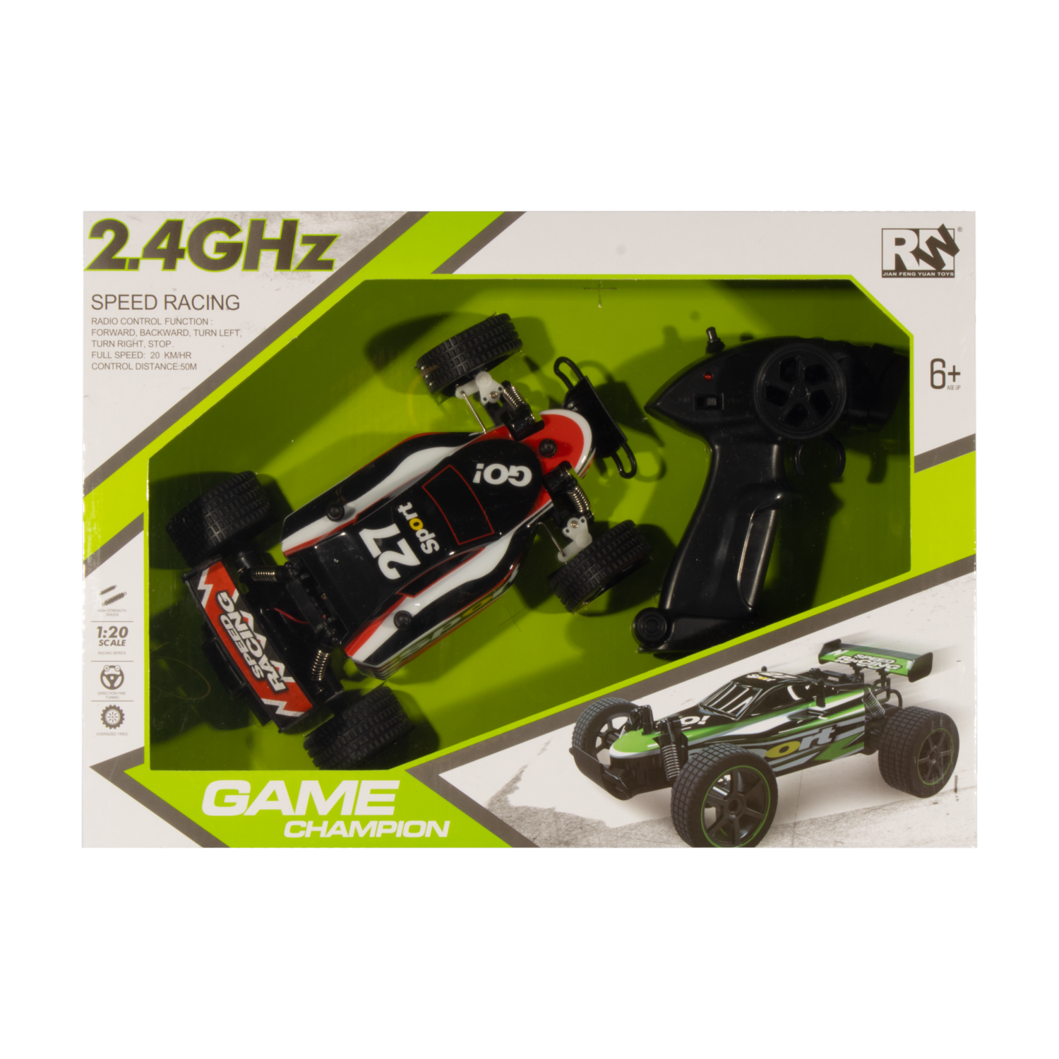 Vehículo R/c 1:20 Buggy RW Usa Pilas AA x 2