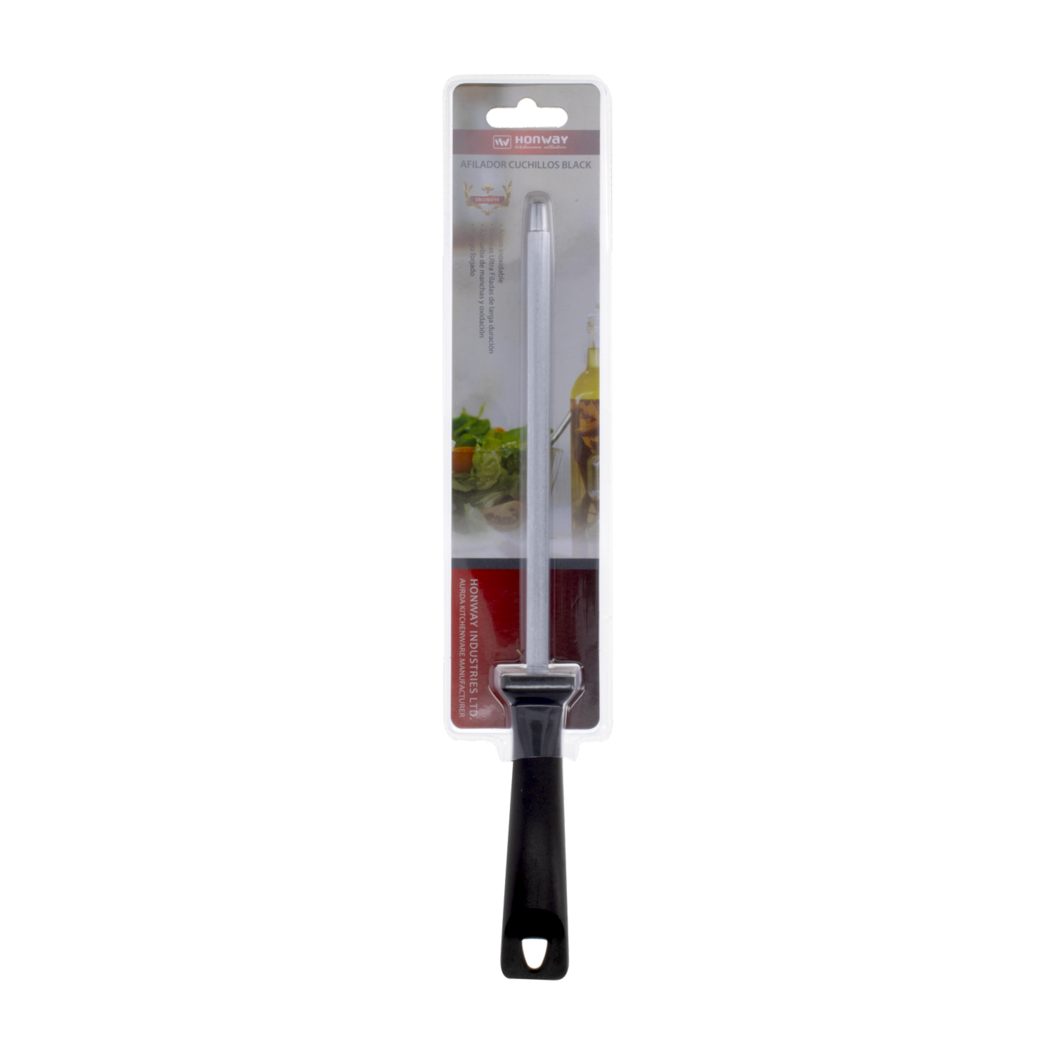Afilador De Cuchillos Color Blanco HONWAY Unidad