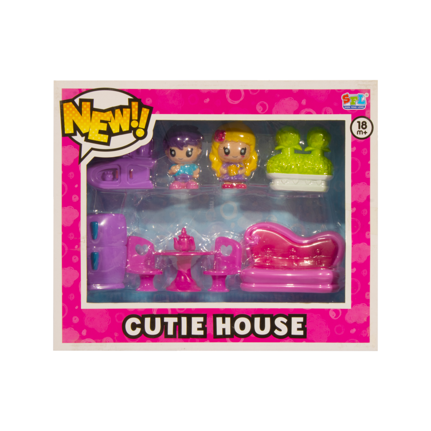 Set De Juego Mi Familia Feliz SFL 9 Piezas