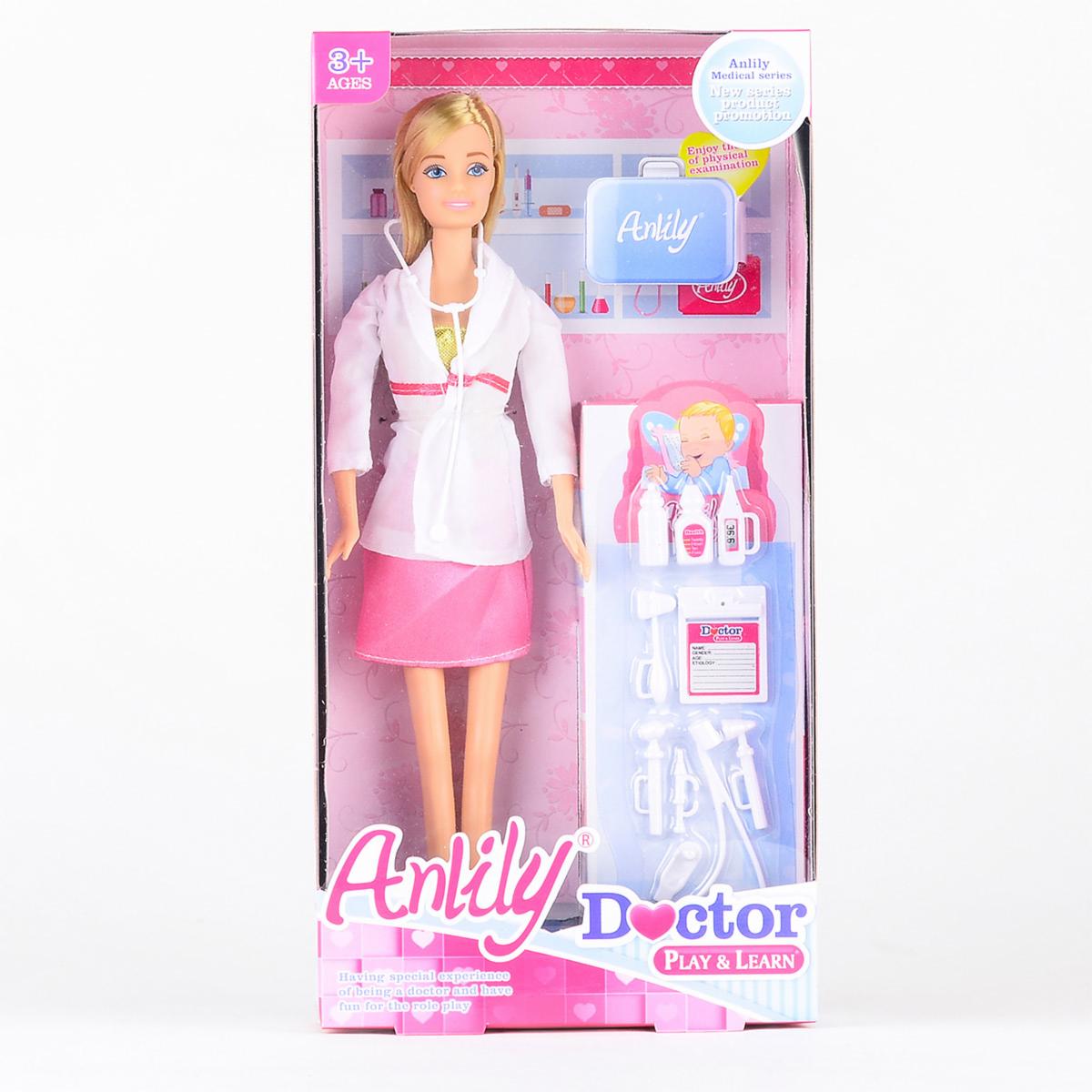 Muñeca Mini Doctora ANLILY Incluye Accesorios