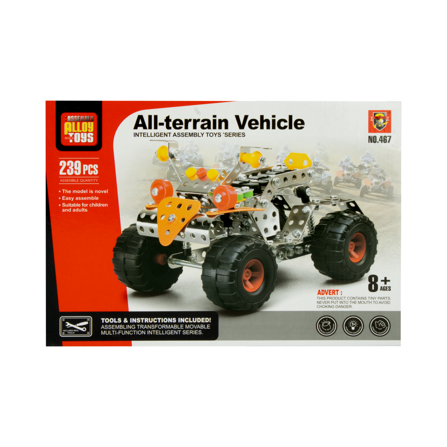 Carro Todo Terreno ASSEMBLY TOYS 239 Piezas