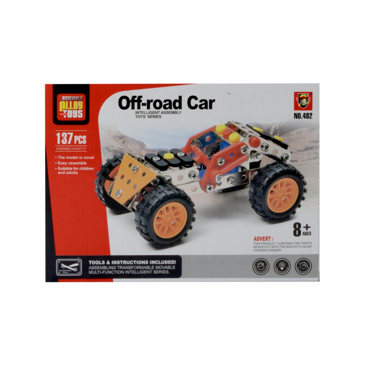 Kit Para Armar Carro Todo Terreno ASSEMBLY TOYS 137 Piezas