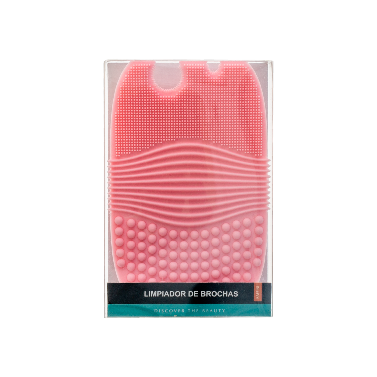 Limpiador De Brochas De Maquillaje JOIA Ergonómico Color Rosa