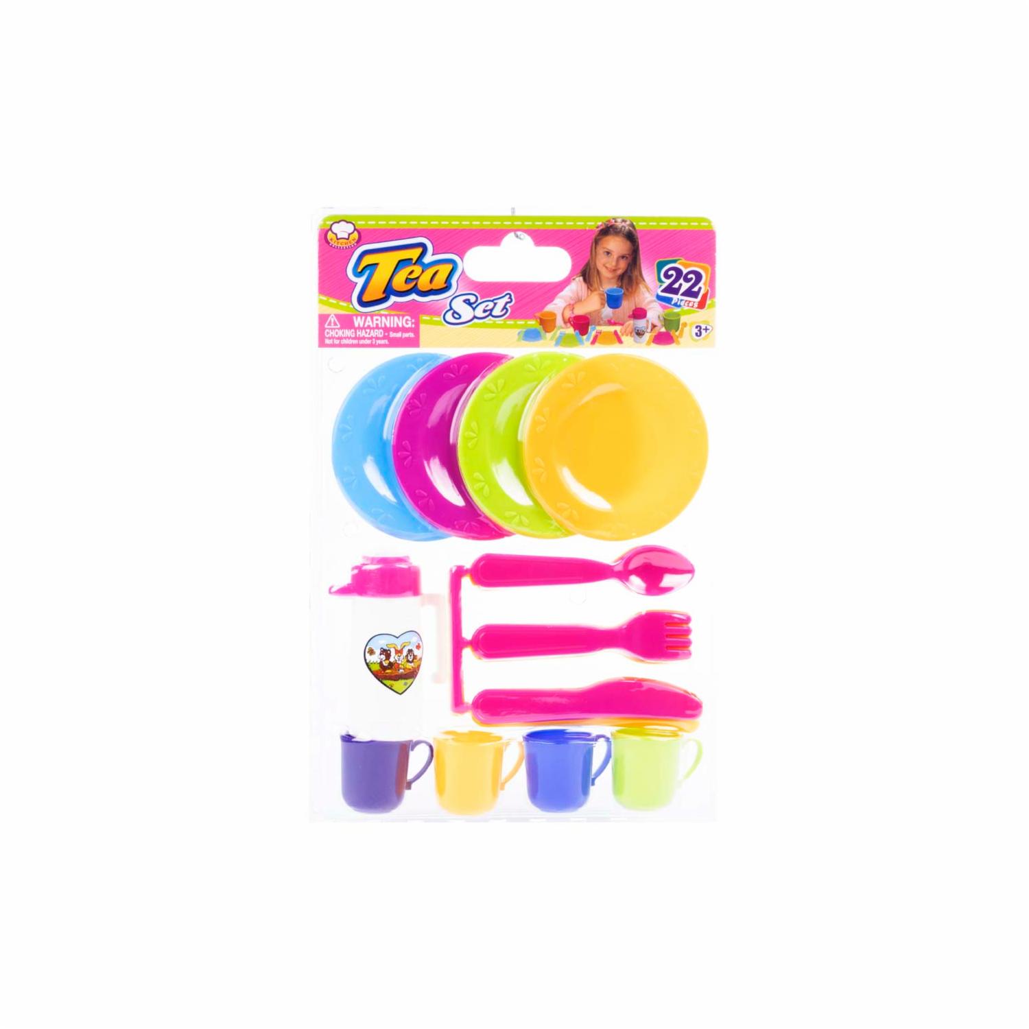 Set De Té KITCHEN COLLECTION Incluye 22 Piezas