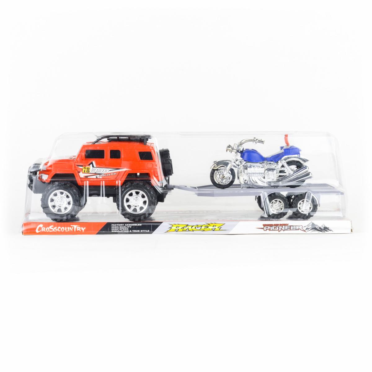 Suv Remolque RACER Con Motocicleta