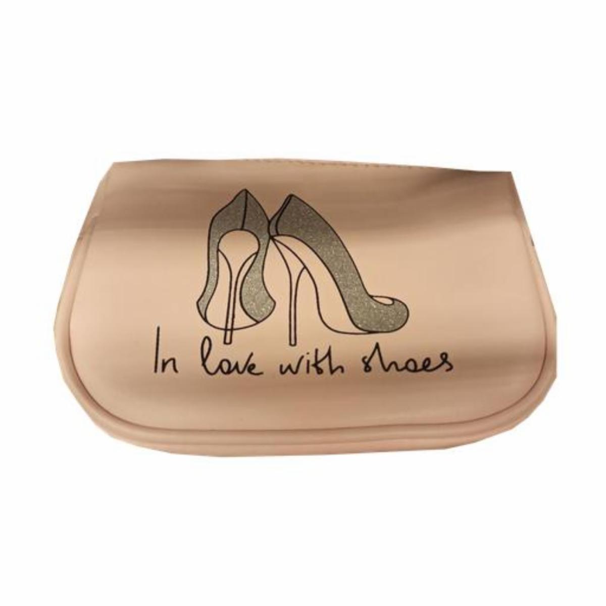 Cosmetiquera Zapato Carte Color Rosado EVERYES Unidad