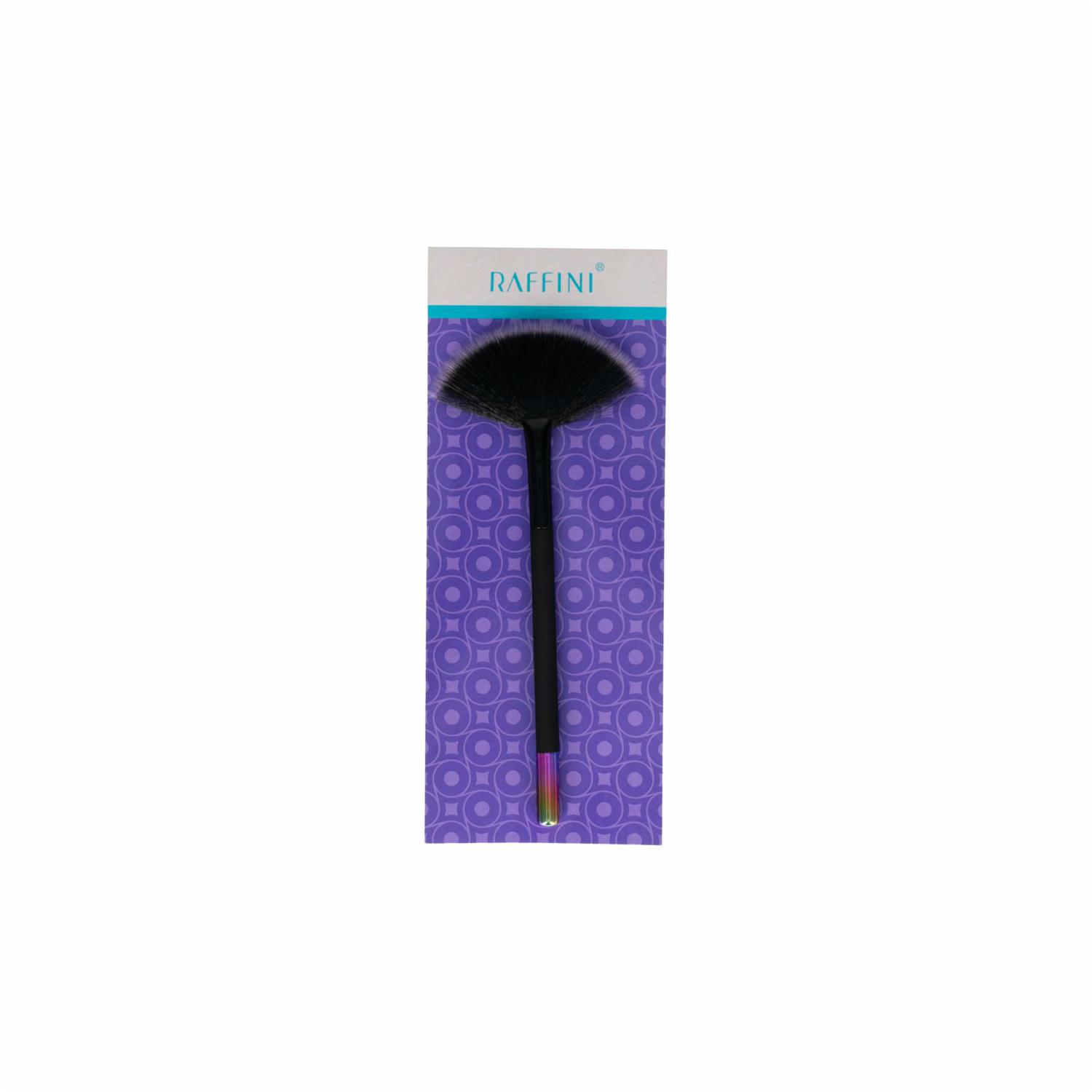 Brocha De Maquillaje Abanico JOIA Mango Ergonómico Largo