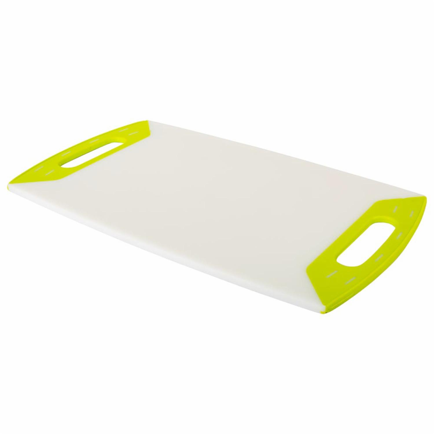 Tabla De Picar Blanca Con Verde FREE HOME Unidad