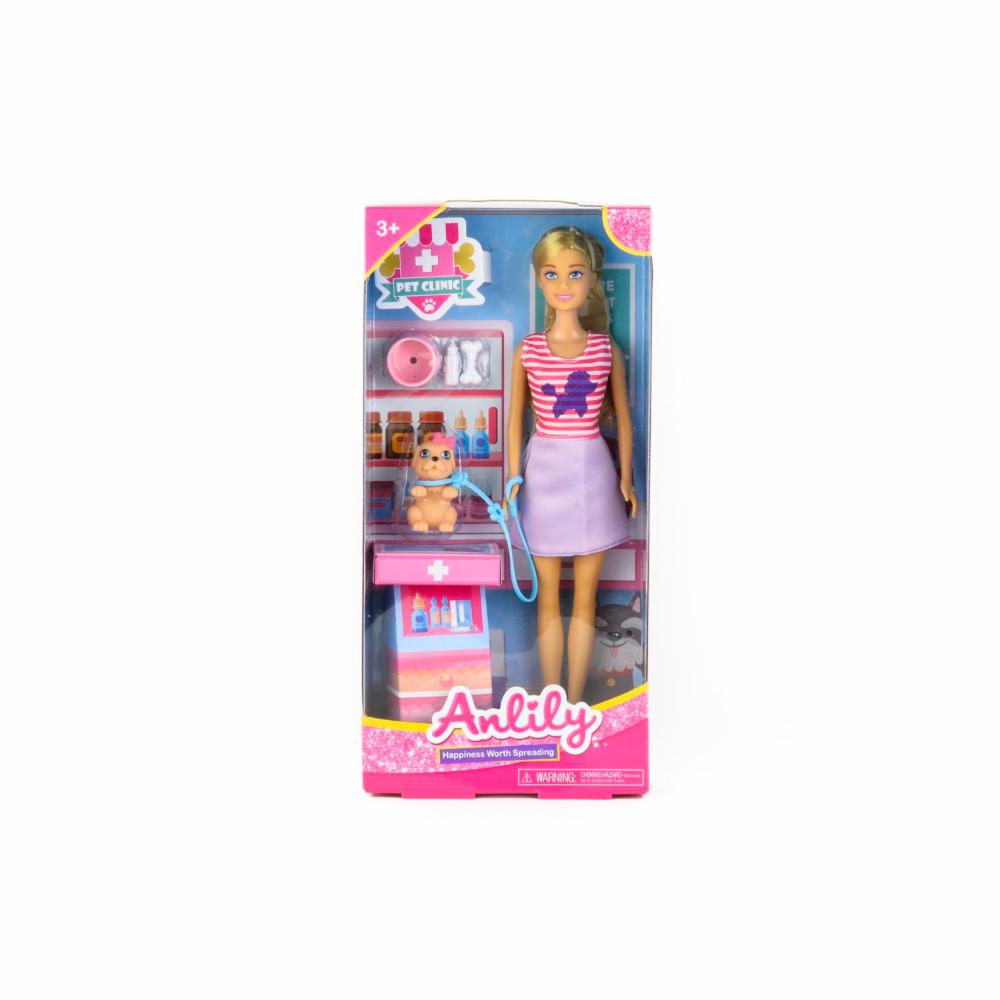 Set De Juego Muñeca Doctora ANLILY Incluye Accesorios - Supermaxi