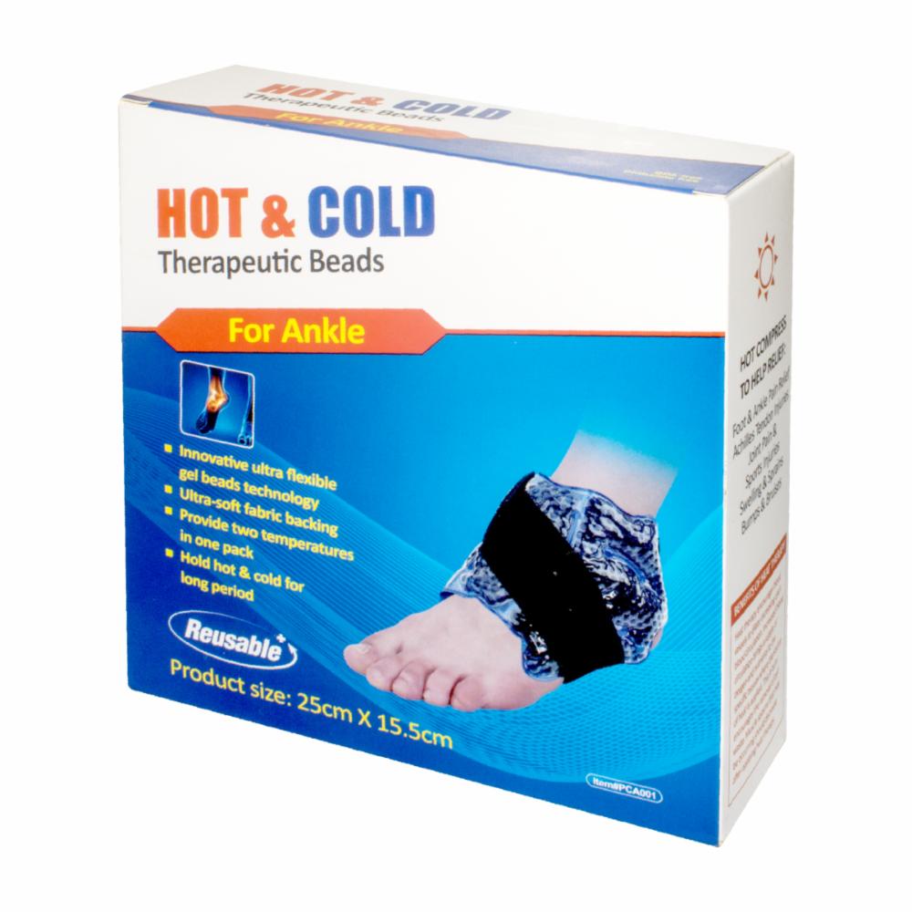 Compresa Para Tobillo , Granulado Frío Caliente HOT & COLD Unidad