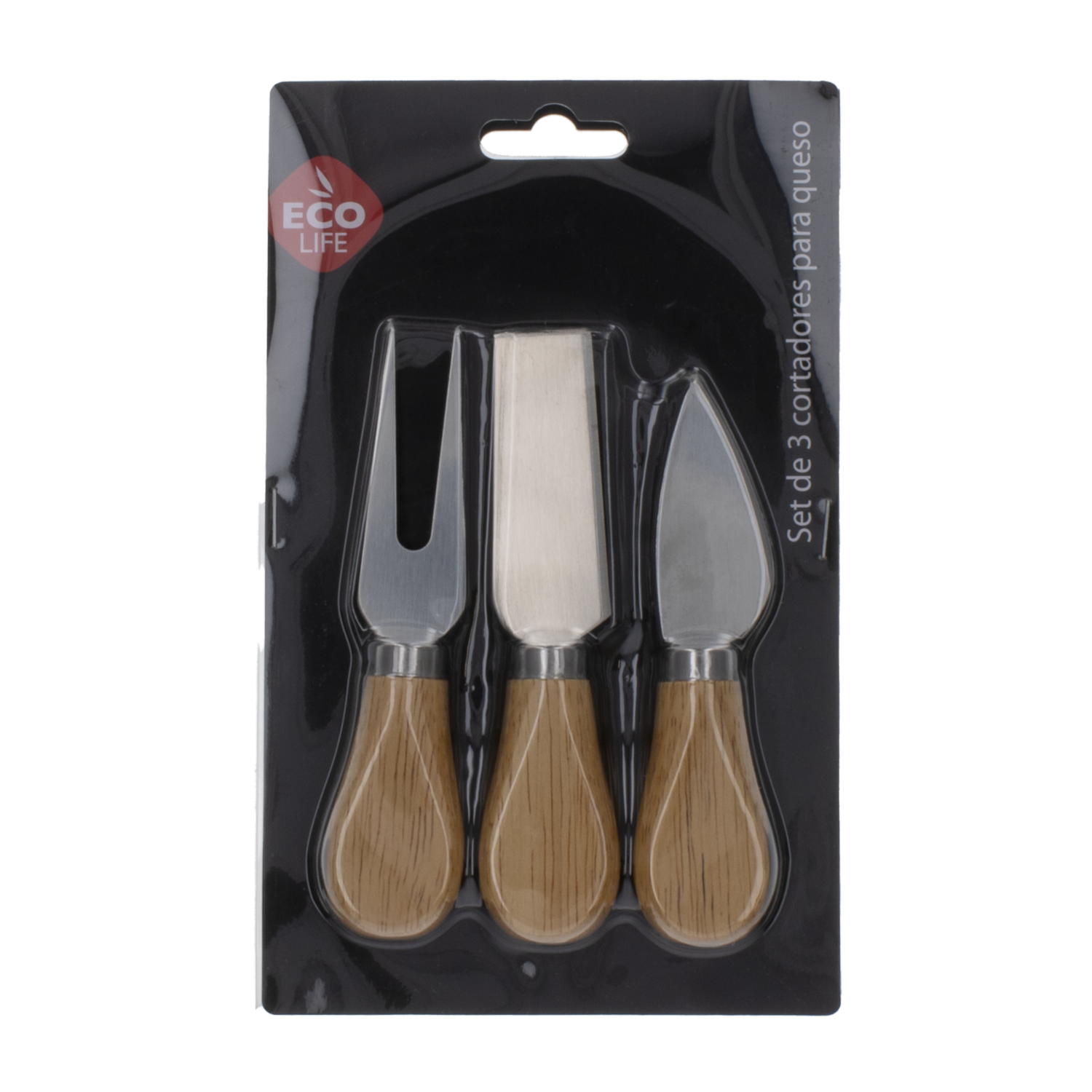 Cortadores De Queso Bamboo Set De 3 Z&L Unidad