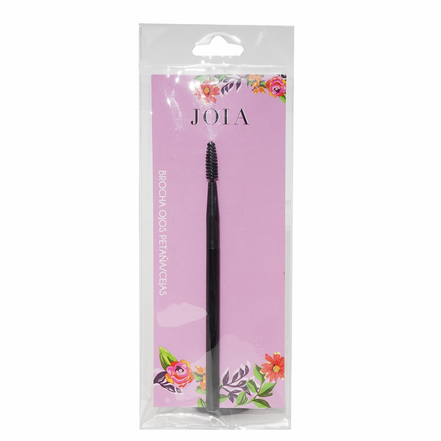 Brocha De Maquillaje Pequeña Para Pestañas Y Cejas JOIA Mango Color Negro