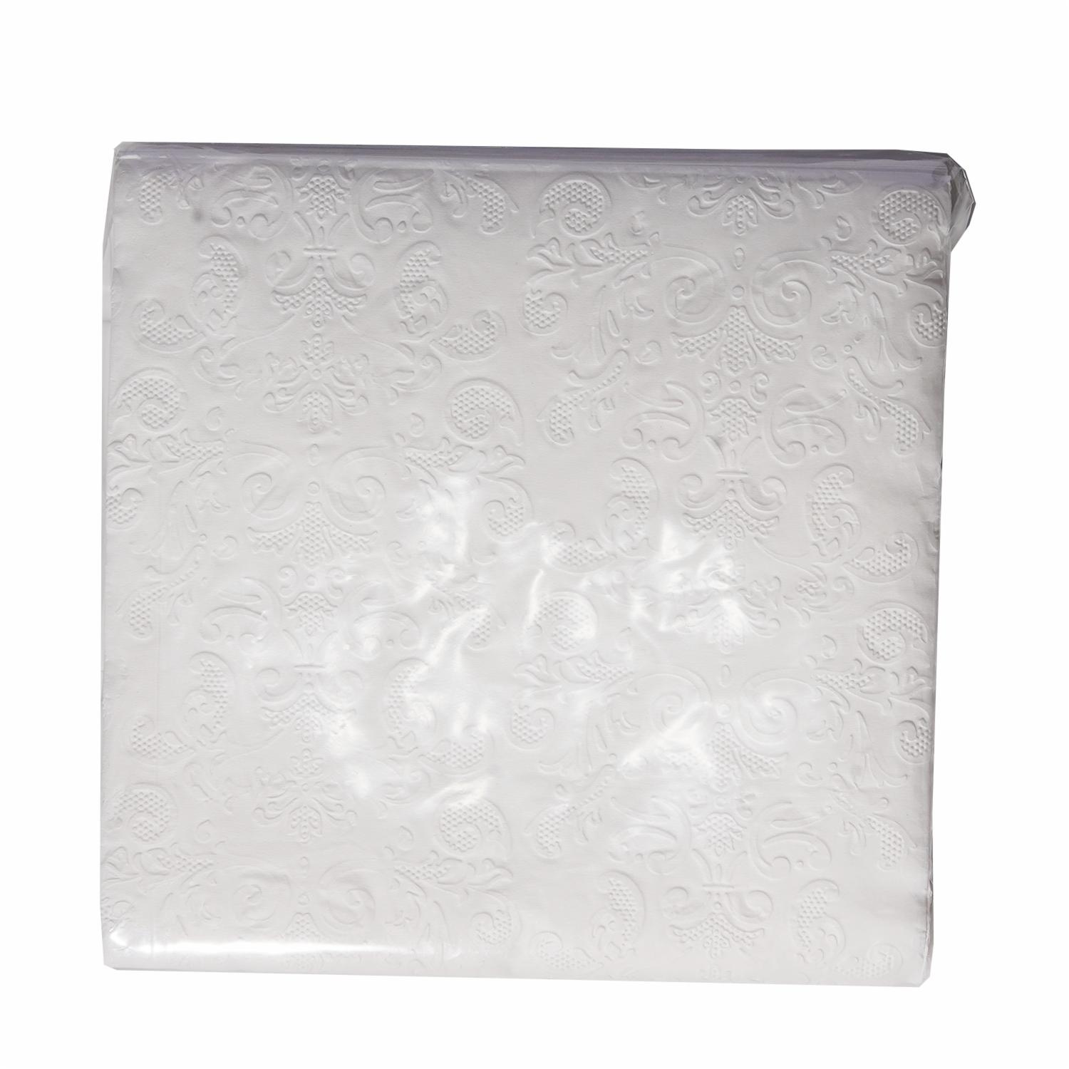 Servilleta Blanca Con Gofrado 33X33 DFHO 20 Unidades