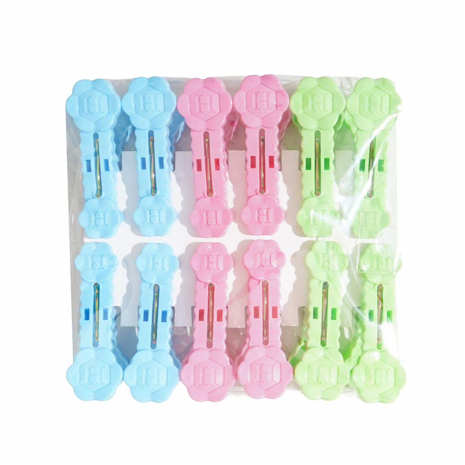Pinzas Para Ropa Colores Surtidos HAIXIN X 12 Uds