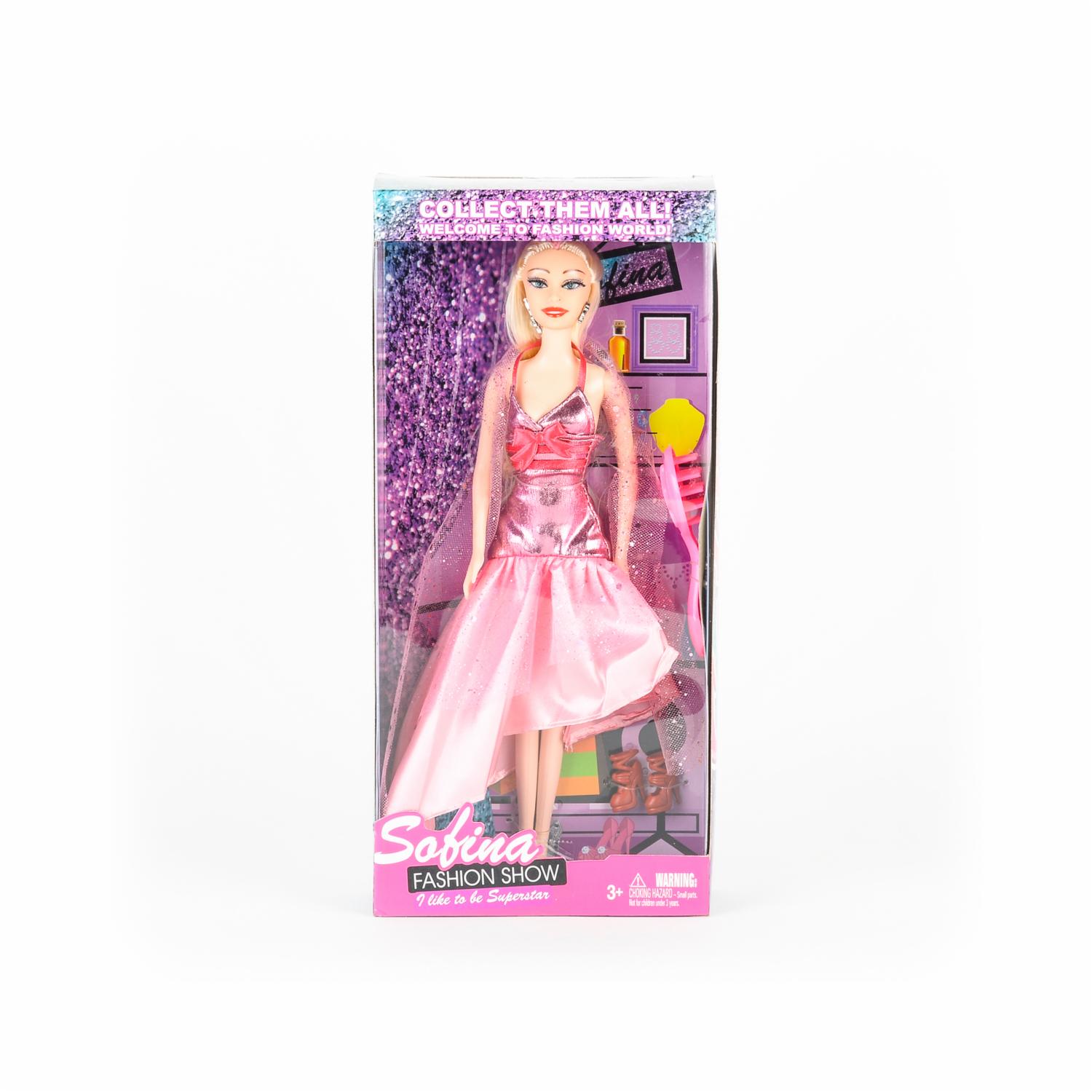 Muñeca Tipo Barbie SOFIA Incluye Accesorios