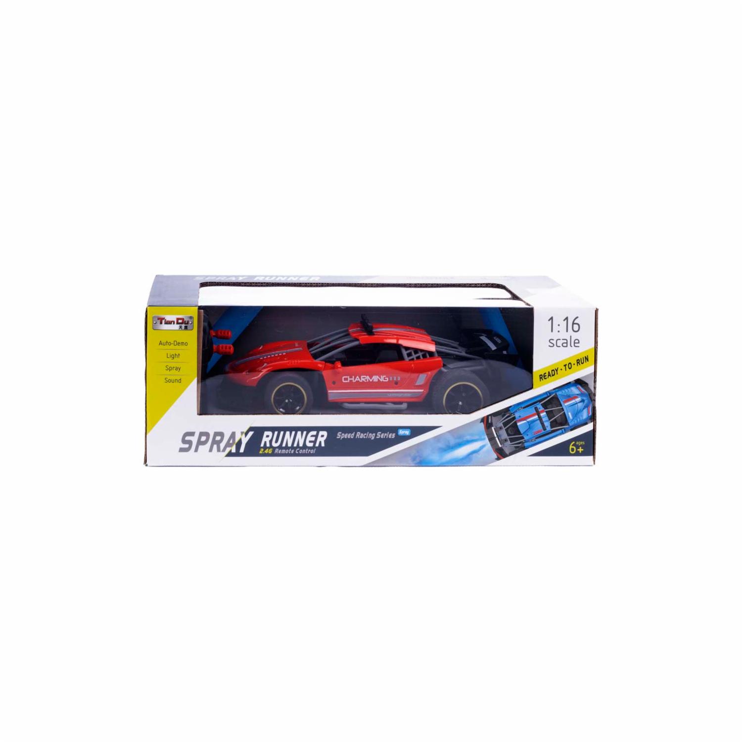 Vehículo R/c 1:16 Porsche 911 TIANDU Usa Pilas AA x 2