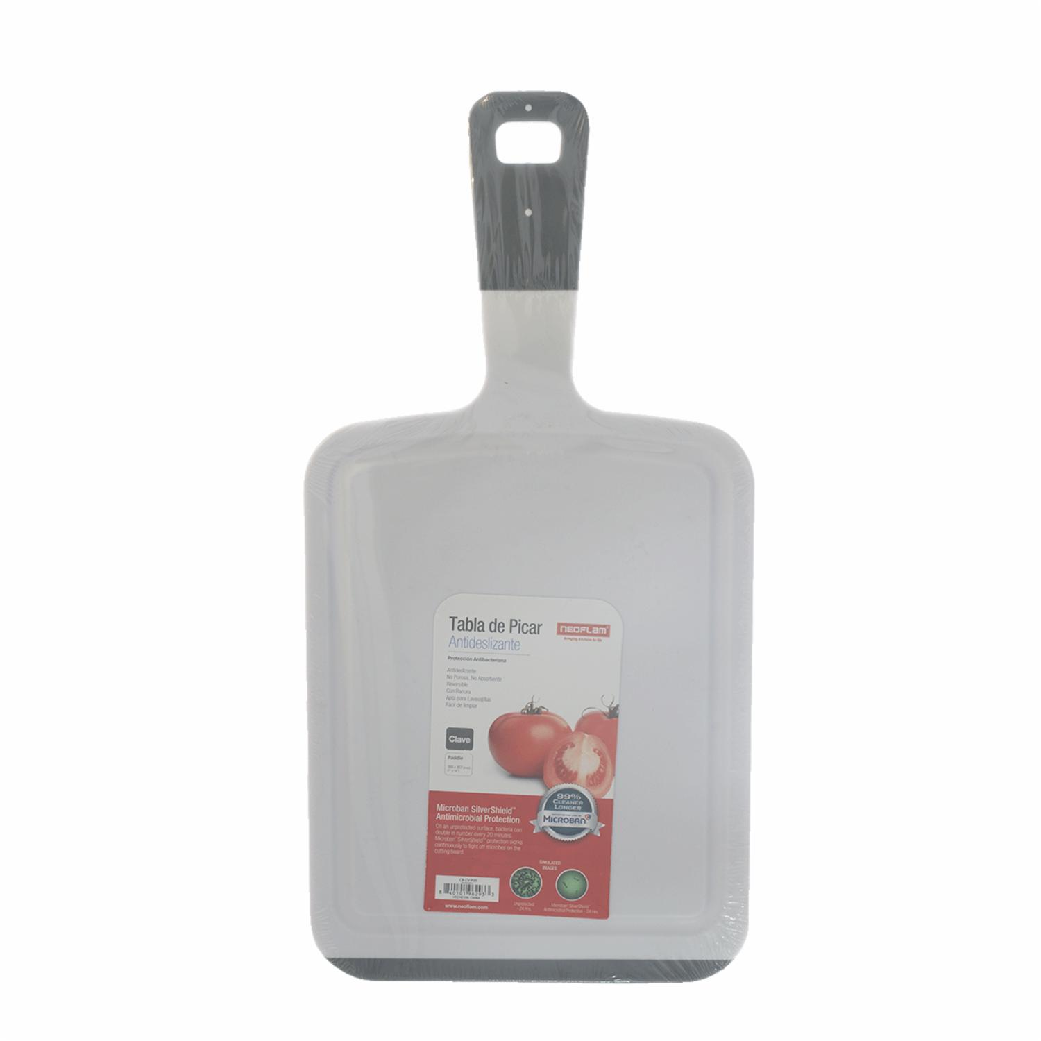 Tabla De Picar Color Blanca Con Mango NEOFLAM Unidad