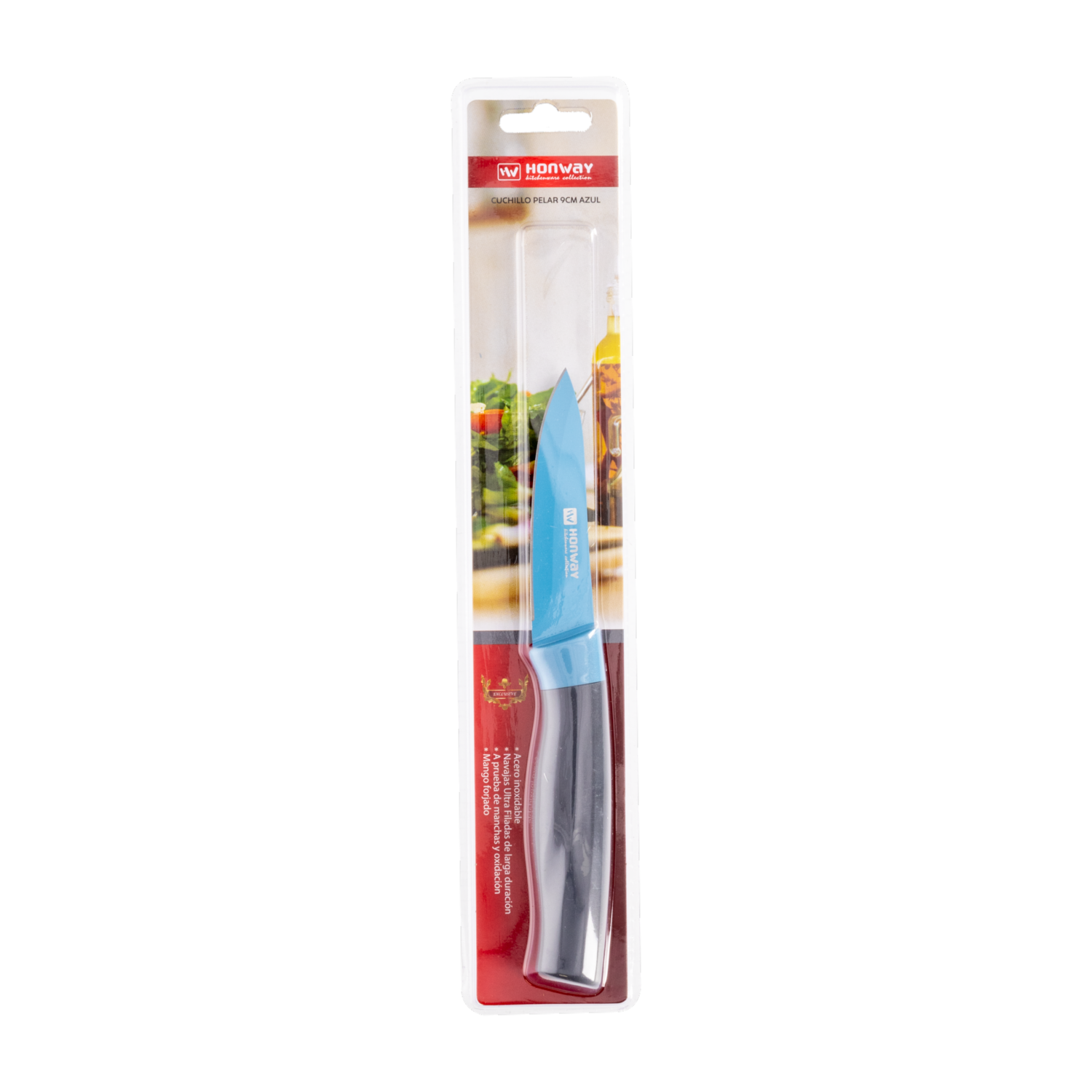Cuchillo Para Pear Color Azul HONWAY Unidad