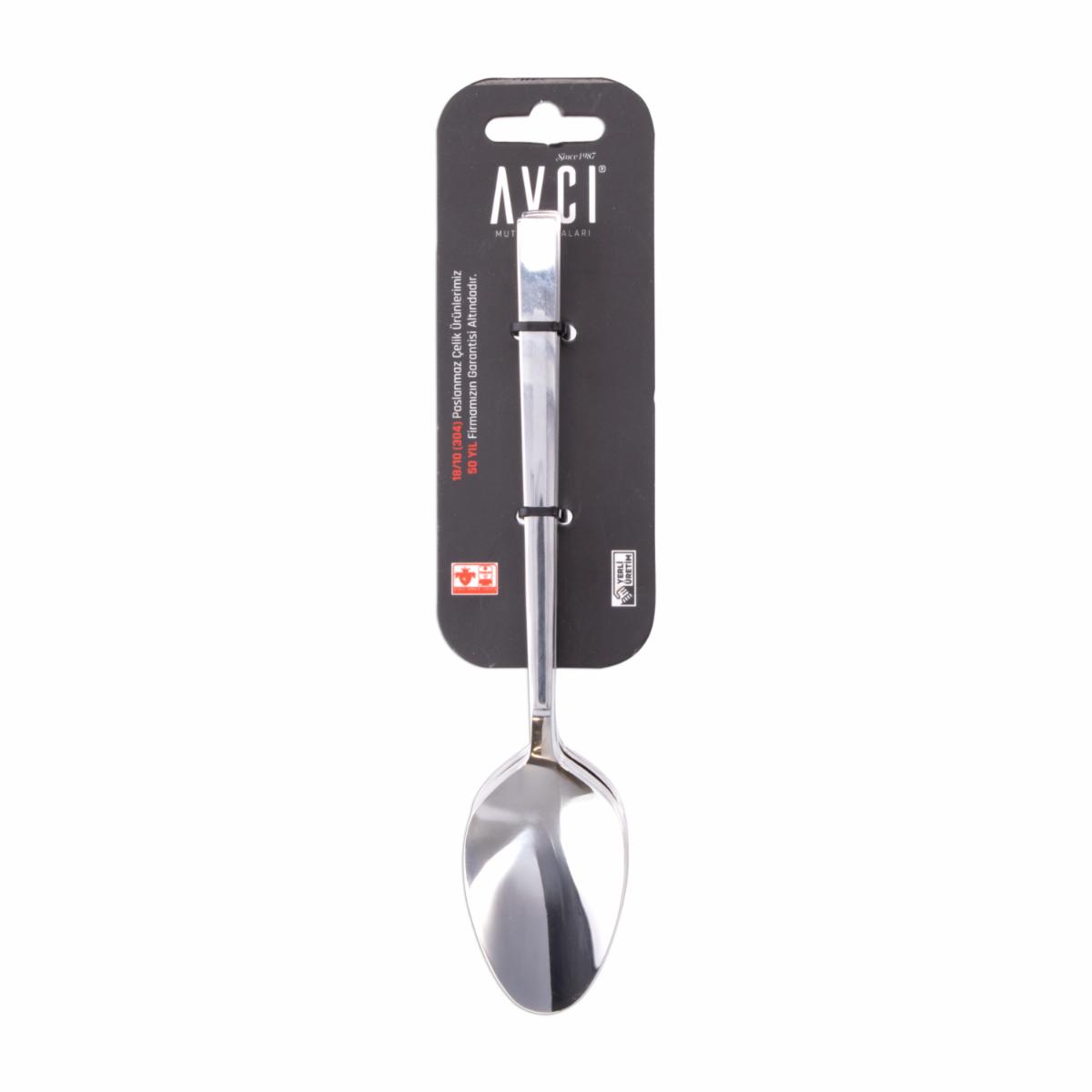 Set De Cubiertos Cucharas Plateadas Diseño Clásico 6 Puestos AVCI 6 Piezas