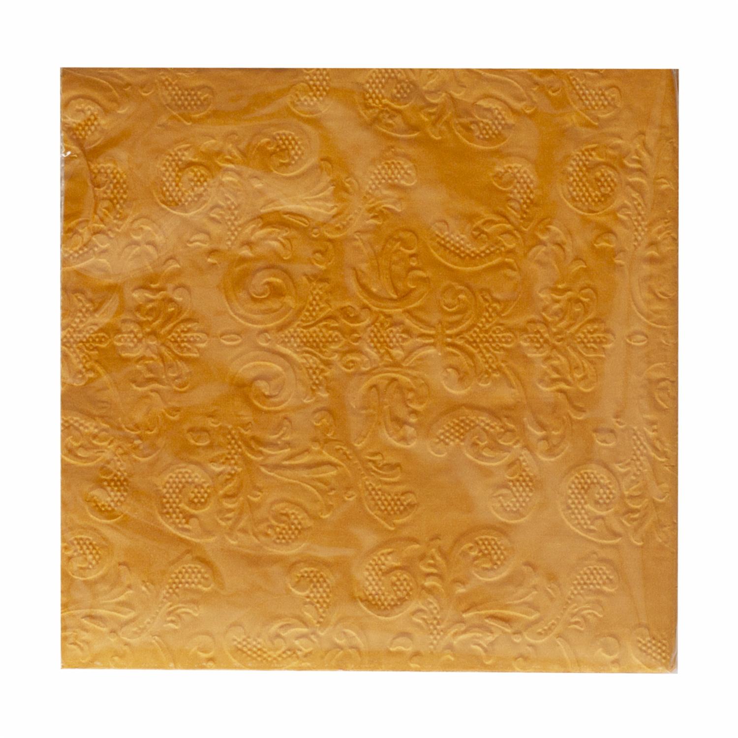 Servilleta Cofrada Naranja 25 x 25 cm DFHO 20 Unidades
