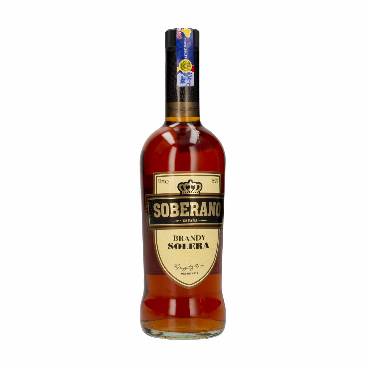 Brandy Solera Soberano 700 Ml