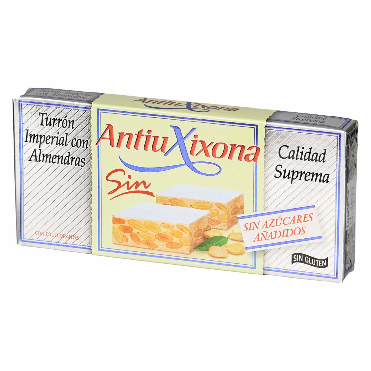 Turrón De Almendras Sin Azúcar ANTIUXIXONA 150 G