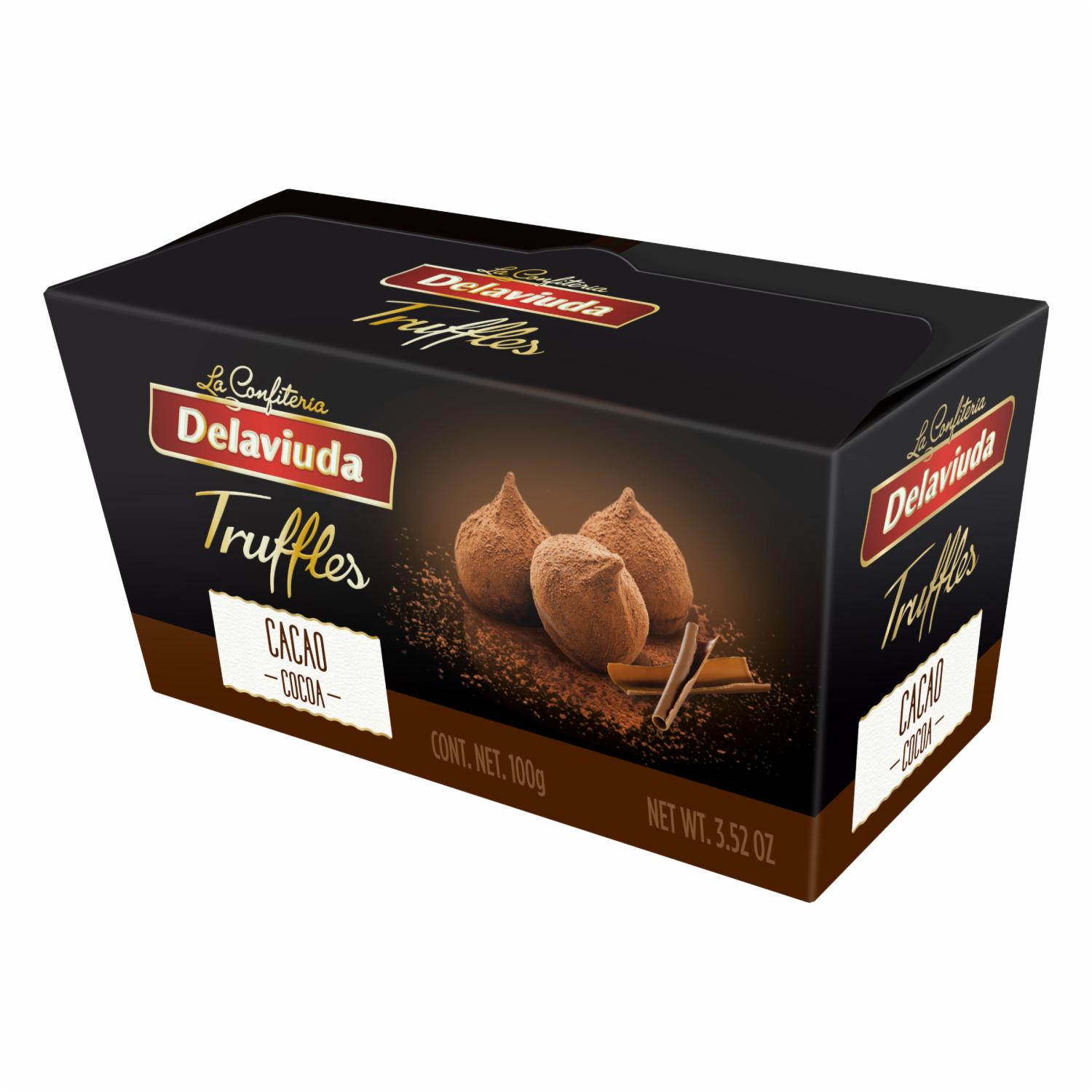 Trufas Al Cacao LA CONFITERÍA DE LA VIUDA 100 G
