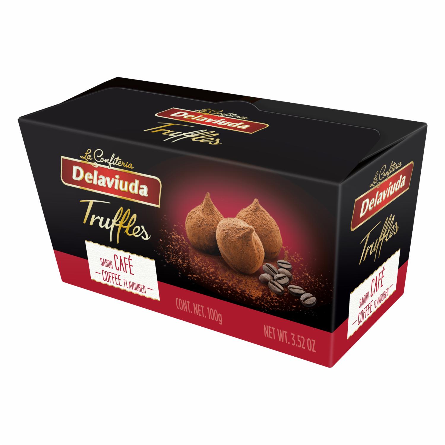 Trufas De Cacao Sabor A Café LA CONFITERÍA DE LA VIUDA 100 G