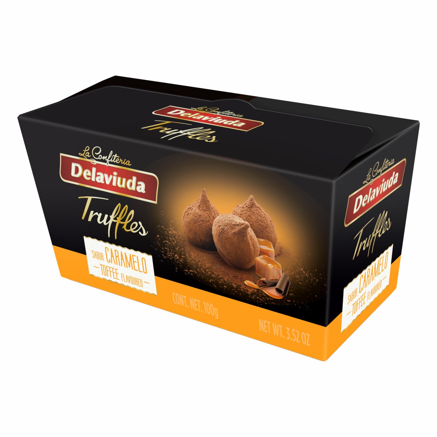Trufas De Chocolate Con Caramelo LA CONFITERÍA DE LA VIUDA 100 G