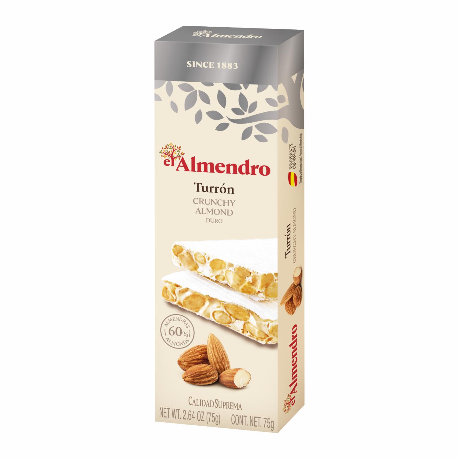 Turrón Duro Almendras EL ALMENDRO 75 G