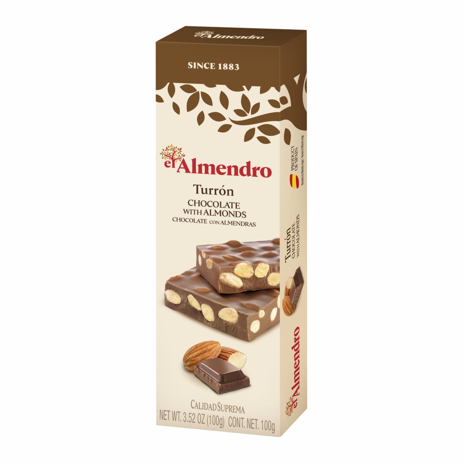 Turrón Chocolate Y Almendra EL ALMENDRO 100 G