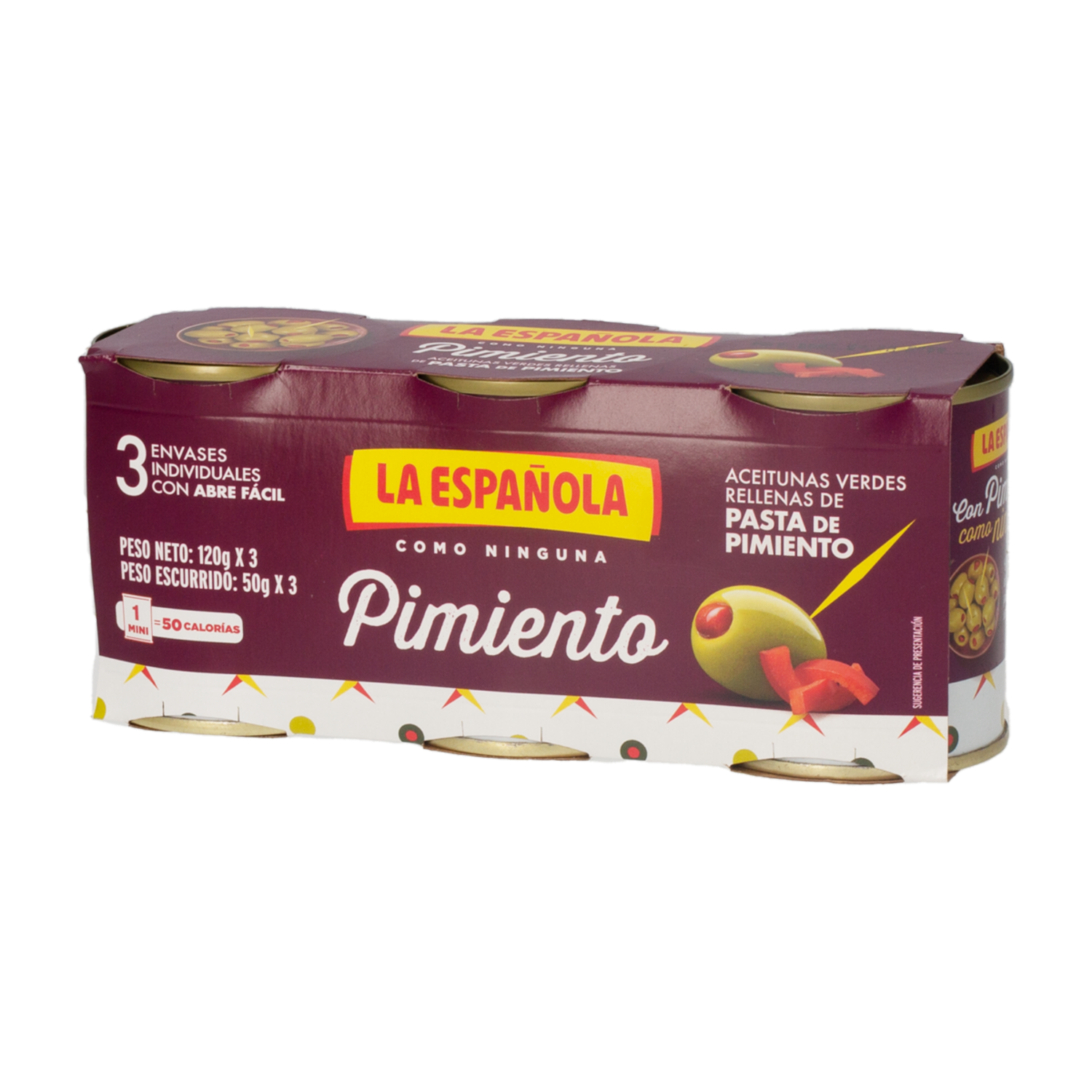 Aceitunas Con Pimiento LA ESPAÑOLA 150 g