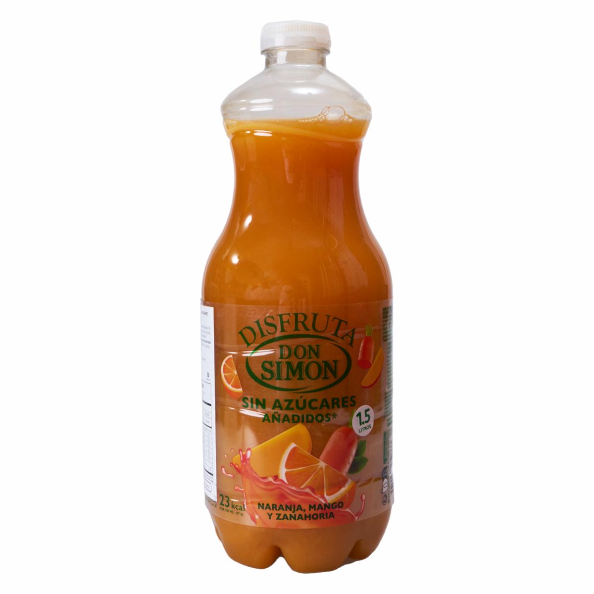 Jugo De Naranja Mango Y Zanahoria DON SIMON 1 500 ml
