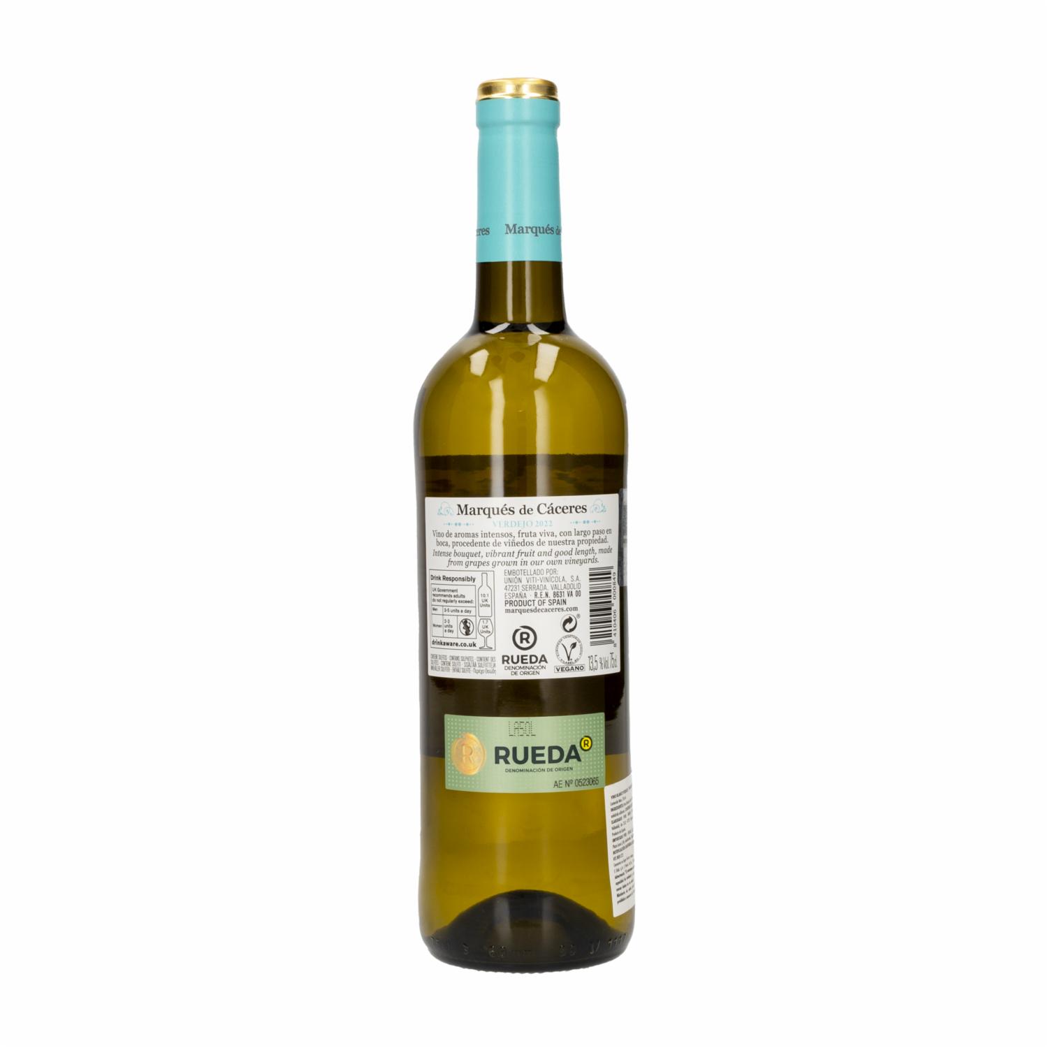 Vino Blanco Verdejo MarquÉs De CÁceres 750 Ml