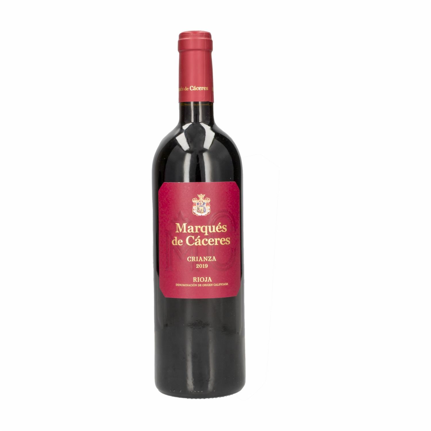 Vino Tinto Crianza MarquÉs De CÁceres 750 Ml