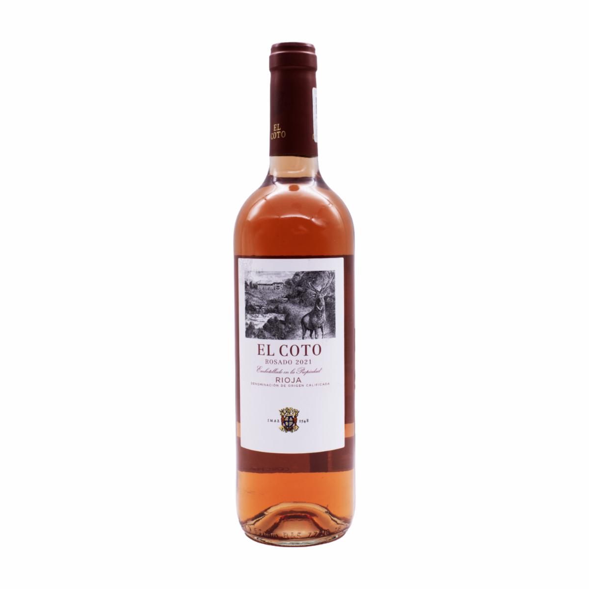 Vino Rosado De Tempranillo EL COTO 750 Ml