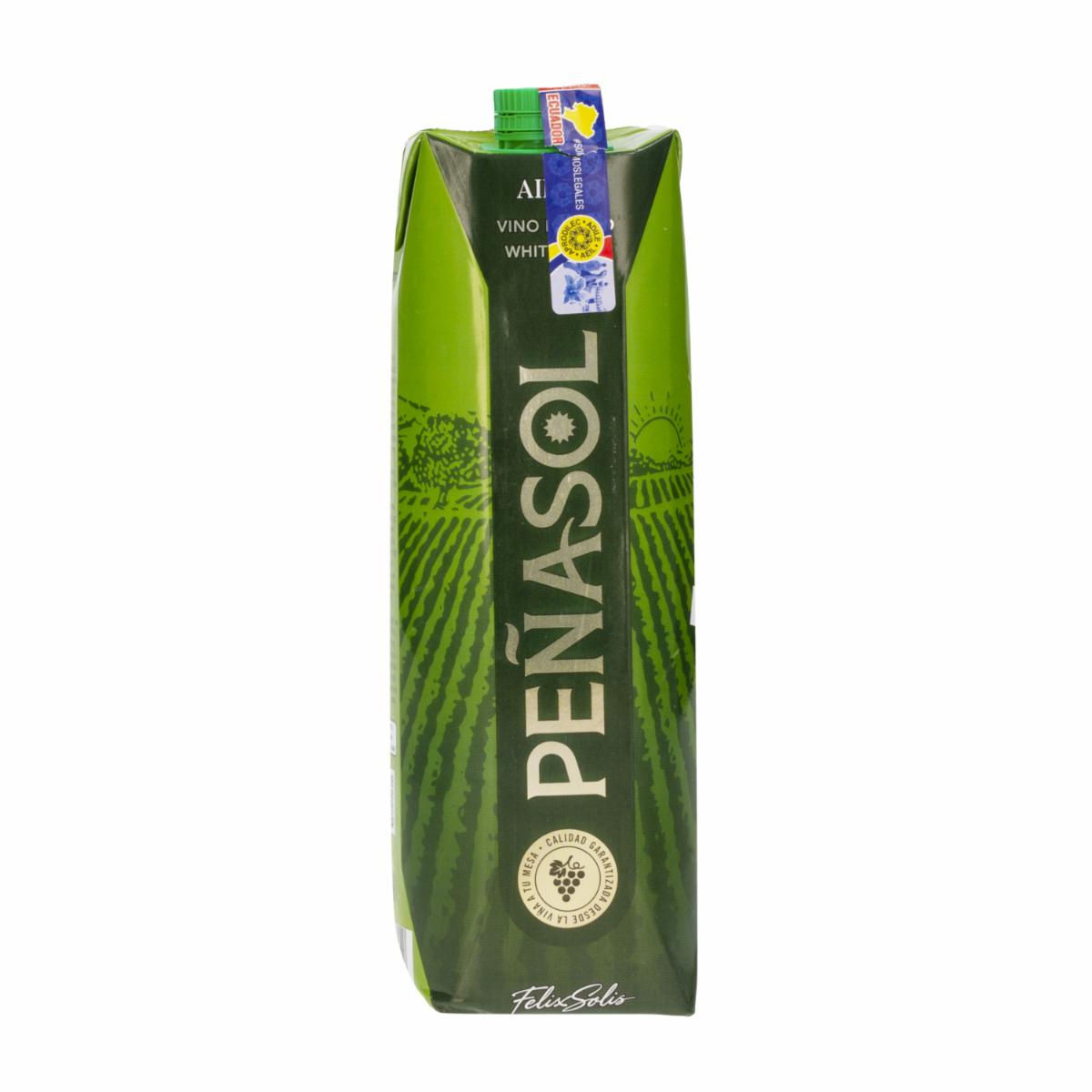 Vino Blanco Tetra Pack PEÑASOL 1000 ml