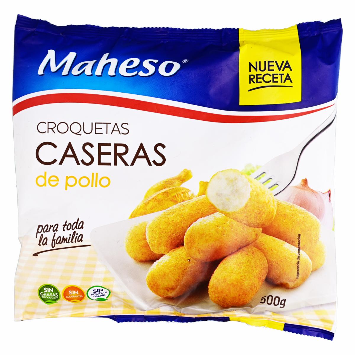 Croqueta Casera De Pollo MAHESO 500 G